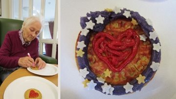 Ayr care home Residents compete in biscuit decorating competition